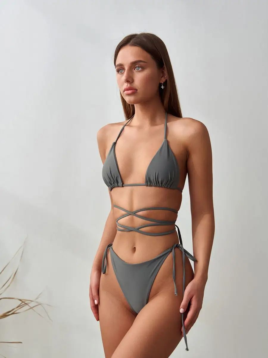 Azura | Traje de baño con tirantes triangulares