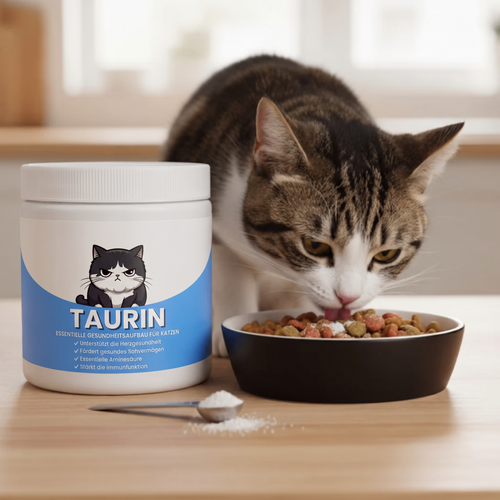 Beugen Sie einem unbemerkten Mangel vor, bevor erste Anzeichen auftreten – mit dem Taurin-Nahrungsergänzungsmittel Wooflyx™